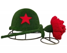 Топиари Композиция каска Героя - газон Eco Топиари Композиция каска Героя - газон Eco