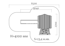 Игровой комплекс Эко 071004 для детской площадки
