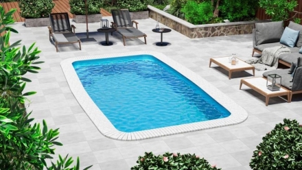 Бассейн 5х2,7х1,4м. Капри FAROL (чаша и оборудование), фото 2