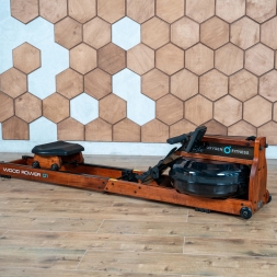 Гребной тренажер домашний OXYGEN FITNESS WOOD ROWER Q1, фото 2