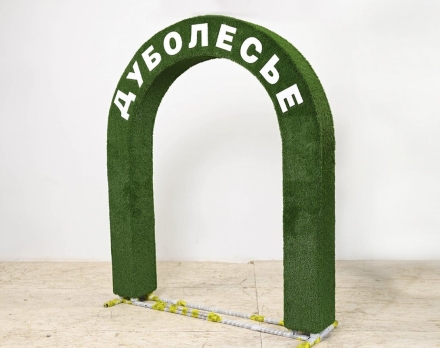 Топиари арка Дуболесье - газон Есо, фото 1