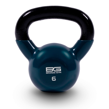 Гиря BRONZE GYM в виниловой оболочке 6 кг, фото 1