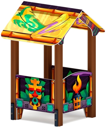 Домик малый 1 (майя) МФ 10.01.01-03, фото 2