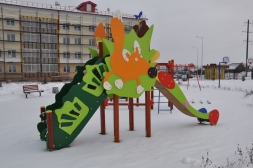 Горка Лисичка 08016 H=1500 для детской площадки, фото 4