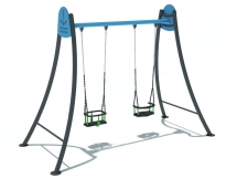 Качели Якорь голубой для детской площадки Качели Якорь голубой для детской площадки
