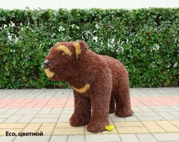 Топиари медвежонок Макс - газон Eco цветной, фото 1