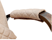 Массажное кресло качалка FUJIMO CAROLINE F2001 TCF Бежевый (TONY 12)