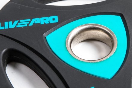 Олимпийский диск в уретане LIVEPRO Urethane Training 2.5 кг, фото 3