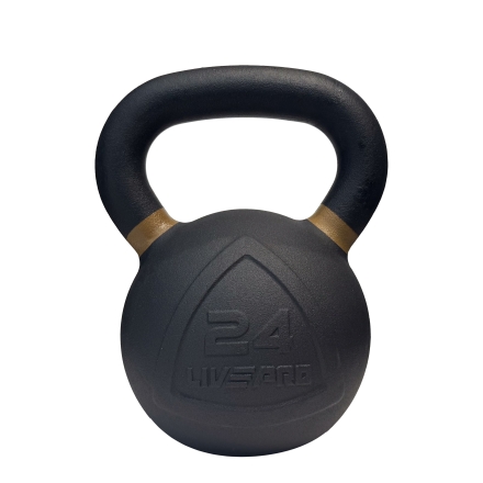Чугунная гиря LIVEPRO Kettlebell вес: 24 кг, фото 1