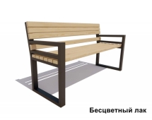 Скамейка садовая Модерн, Лиственница 2 м