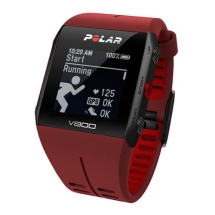 Пульсометр POLAR V800 с датчиком H7, цвет: красный