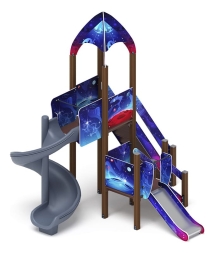 Космопорт (Космос) - ДИК 2.14.04-02.И1 - Игровой комплекс H=750 H=2000, фото 4