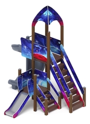 Космопорт (Космос) - ДИК 2.14.04-02.И1 - Игровой комплекс H=750 H=2000, фото 3