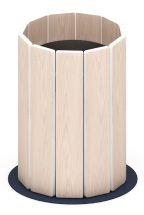 Урна (с баком) (под анкера) МФ 50.03.03-01.А