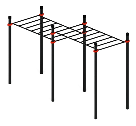 Воркаут 89 красный ВТ 11.19-01, фото 3