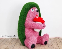 Топиари ежик Лори, h=119см - газон Eco Топиари ежик Лори, h=119см - газон Eco