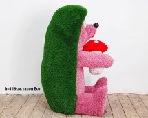 Топиари ежик Лори, h=119см - газон Eco Топиари ежик Лори, h=119см - газон Eco