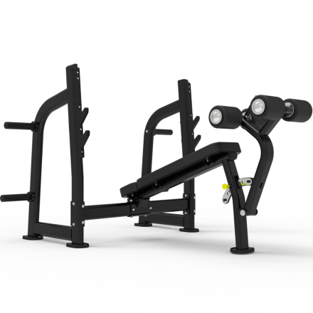 Impulse ITF8204 олимпийская скамья с отрицательным наклоном для жима, фото 5