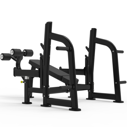 Impulse ITF8204 олимпийская скамья с отрицательным наклоном для жима, фото 2