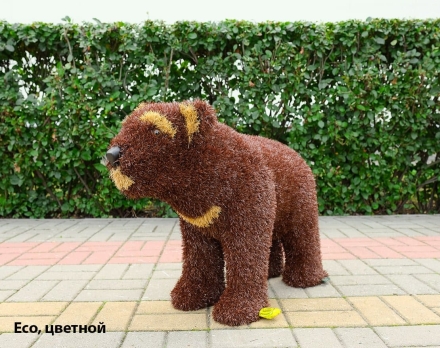 Топиари медвежонок Макс - газон Eco зелёный, фото 3