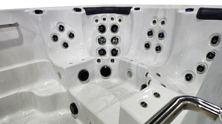 Композитный бассейн с противотоком Jazzi Pool Oasis SKT339G-23, фото 5