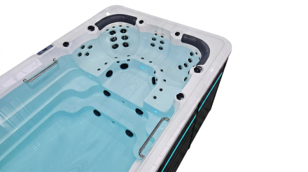 Композитный бассейн с противотоком Jazzi Pool Oasis SKT339G-23, фото 9