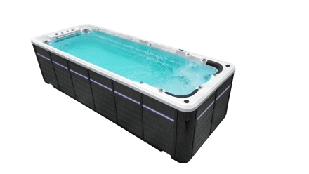 Композитный бассейн с противотоком Jazzi Pool Oasis SKT339G-23, фото 4