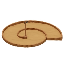 Песочница Улитка (Лиственница темный анкера) ИО 5.24.03-Л.И1.01 Песочница Улитка (Лиственница темный анкера) ИО 5.24.03-Л.И1.01