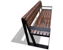 Скамейка уличная Отдых, Сосна 1,2 м Скамейка уличная Отдых, Сосна 1,2 м