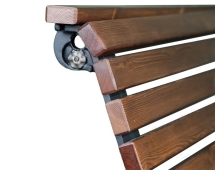 Скамейка Алушта, Сосна 1,8 м Скамейка Алушта, Сосна 1,8 м