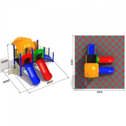 Детская площадка Лимпопо 2.2.3, фото 2
