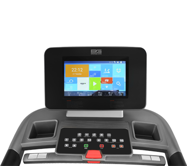 BRONZE GYM T950 PRO TFT BLACK HAWK Беговая дорожка коммерческая, фото 2