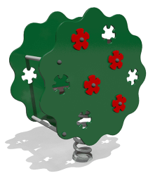 Качалка Деревце ВСТ 5253 на 1 пружине для детской площадки Качалка Деревце ВСТ 5253 на 1 пружине для детской площадки