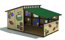 Теневой навес Полдник для улицы