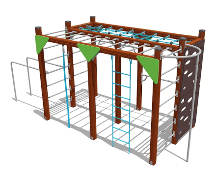 Спортивный комплекс ВСТ 8056 для уличной площадки, фото 1