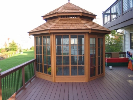 Закрытая беседка Гранат, фото 1