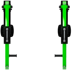 Приседания (зеленый) - Уличный тренажер - СТ 025-12.П, фото 5 Приседания (зеленый) - Уличный тренажер - СТ 025-12.П, фото 5
