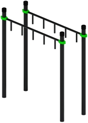 Воркаут ЛОВ 89 зеленый ВТ 101.10-02, фото 2 Воркаут ЛОВ 89 зеленый ВТ 101.10-02, фото 2