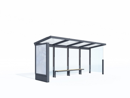 Aureo AE410b-SS павильон остановочный, фото 1