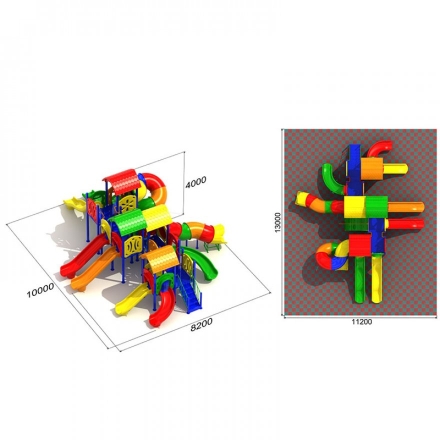 Детская игровой комплекс Салют, фото 3