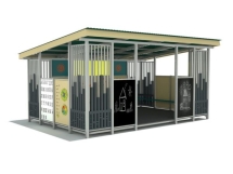 Теневой навес 6,8 х 4,8 тип 1 для улицы