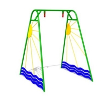 Детские качели Прибой К006 с креслом К045 для игровых площадок