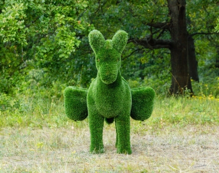 Топиари Ослик с кашпо газон Eco, фото 10