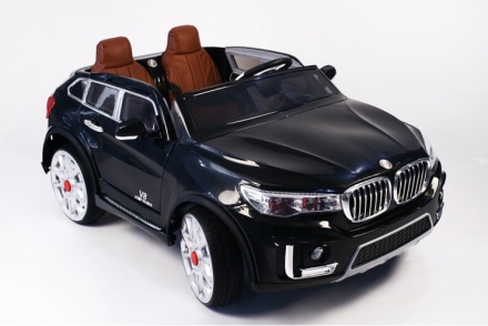 Электромобиль BMW X7 черный (двухместный) Harleybella 8220186A-2R 8220186A-2R, фото 1