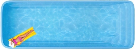 Бассейн 10,03х3,69х1,26-1,62м. Эверест Marshall Pools (чаша), фото 1