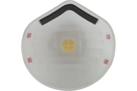 Респиратор Jeta Safety угольный FFP2 с клапаном (10 шт.), чашеобразный, JM-8626, фото 8