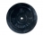 Диск обрезиненный DFC, чёрный, резин.втулка, 26мм, 25кг