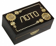 Русское Лото "Инкрустация" в деревянном боксе