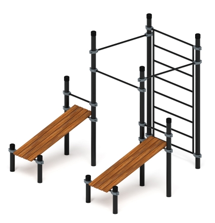 Воркаут 108 серый ВТ 12.16-03, фото 1