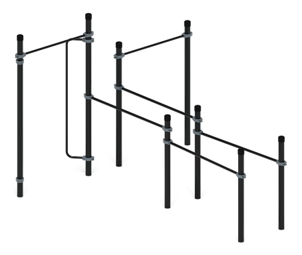 Воркаут ЛОВ 89 серый ВТ 101.16-03, фото 1